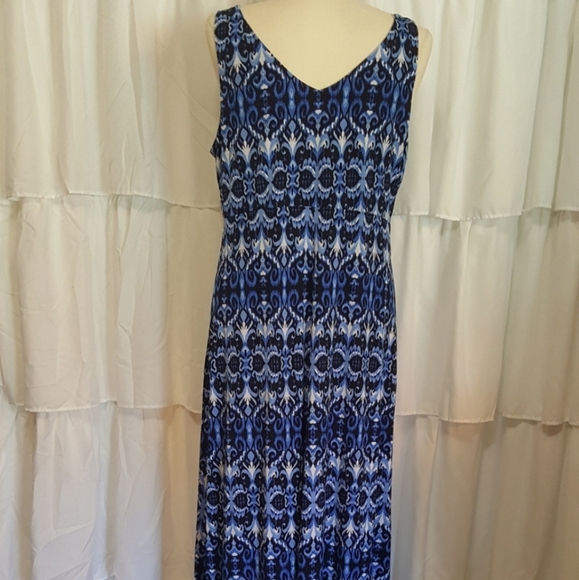 Dress Barn Beaded Neck Maxi Dress - Picture 4 of 11